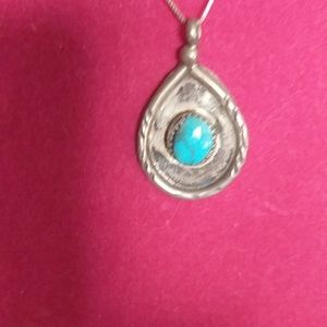 SS Turquoise Necklace